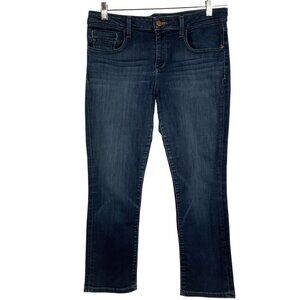 Anthropologie Pilcro & The Letterpress Straight Leg Jeans Size 31 Dark Wash